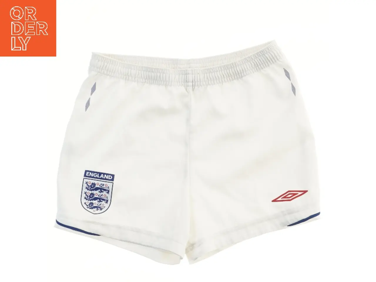 Billede 1 - Fodboldshorts med England logo fra Umbro (str. 122)