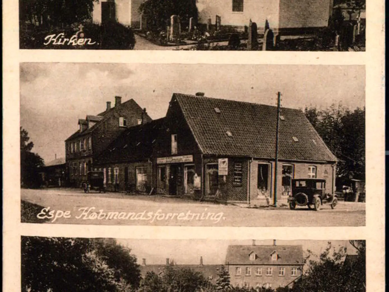 Billede 1 - Espe Købmandsforretning - Kirke - H. Schmidt u/n - Brugt