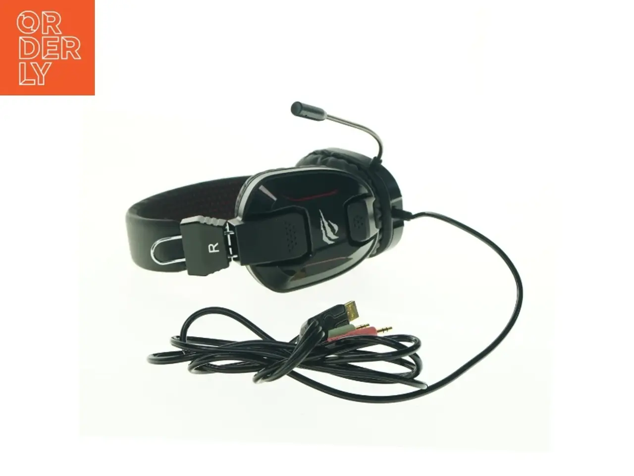Billede 1 - Headset med mikrofon (str. 17 x 8 cm)
