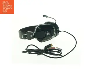 Headset med mikrofon (str. 17 x 8 cm)
