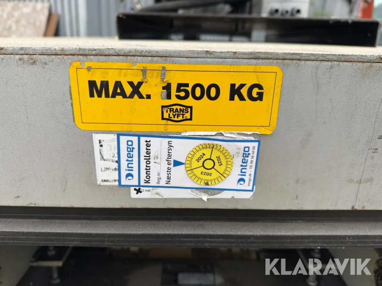 Billede 8 - Sakselift Marco M2,5-015200-D2/2T