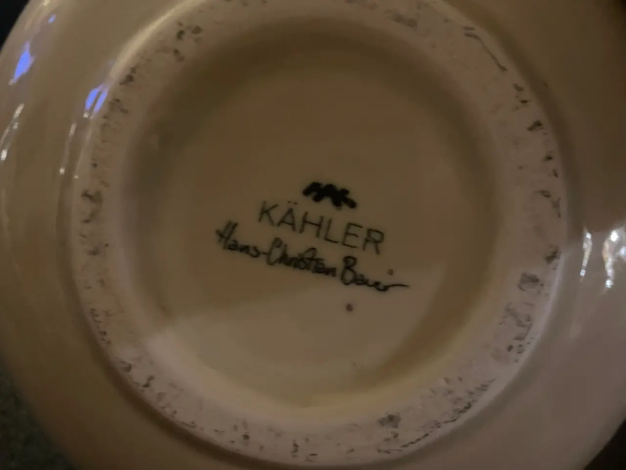 Billede 2 - Kähler vase. Perfekt stand.
