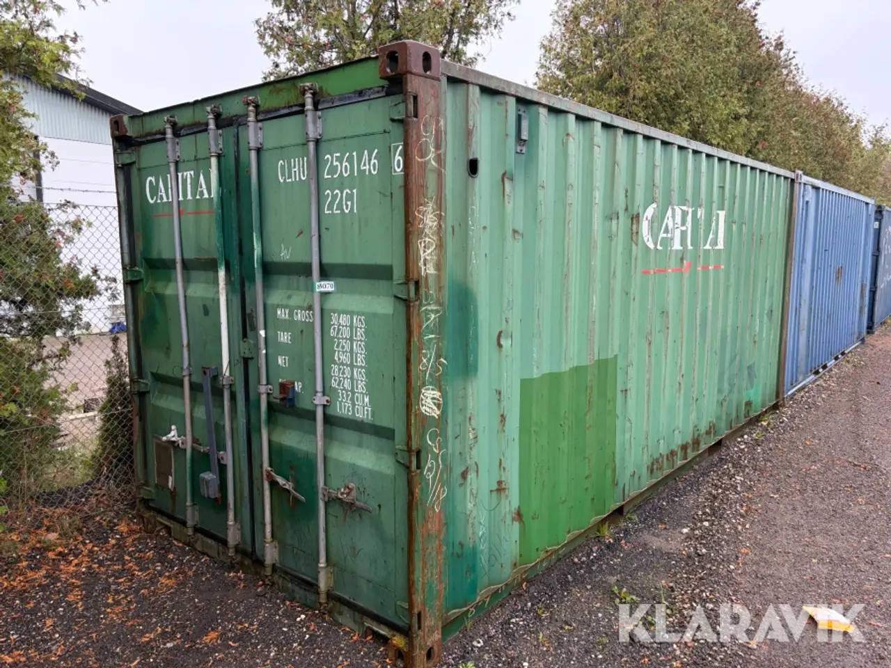 Billede 1 - 20 fods container Capital JS-D24CP-B