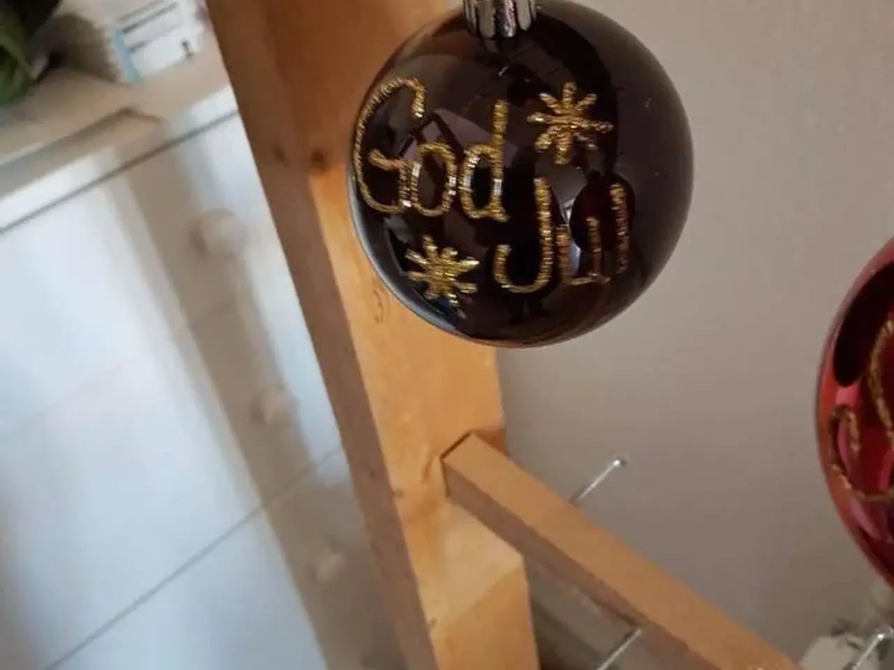 Billede 2 - Julekugler med navn og dato