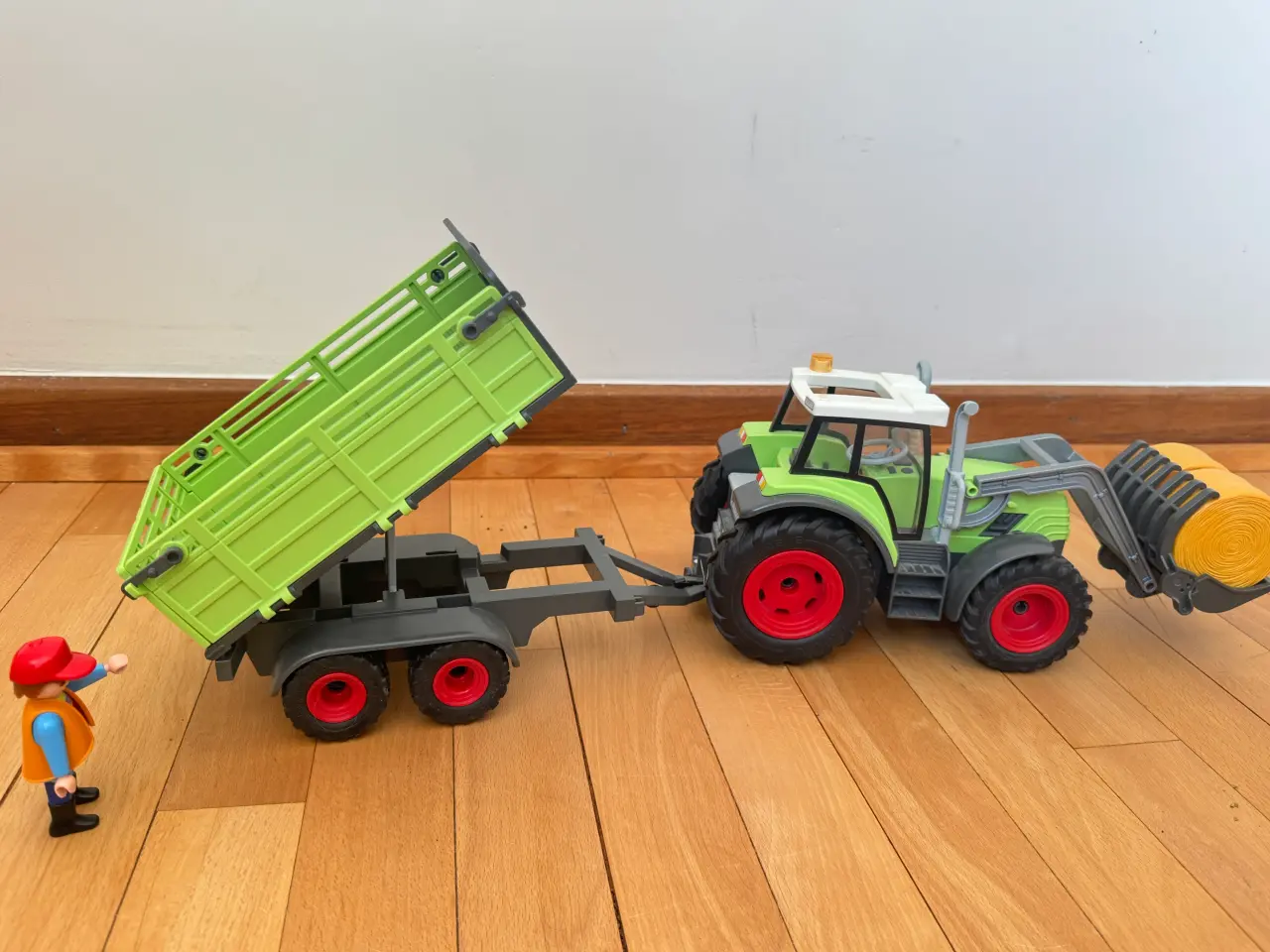 Billede 2 - NEDSAT - Farm Traktor med anhænger