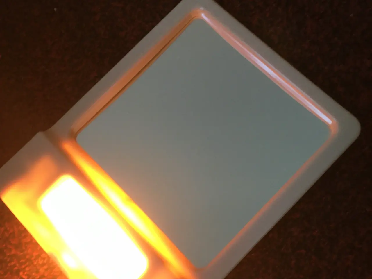 Billede 2 - Vintage FOAM spejl med lys i.