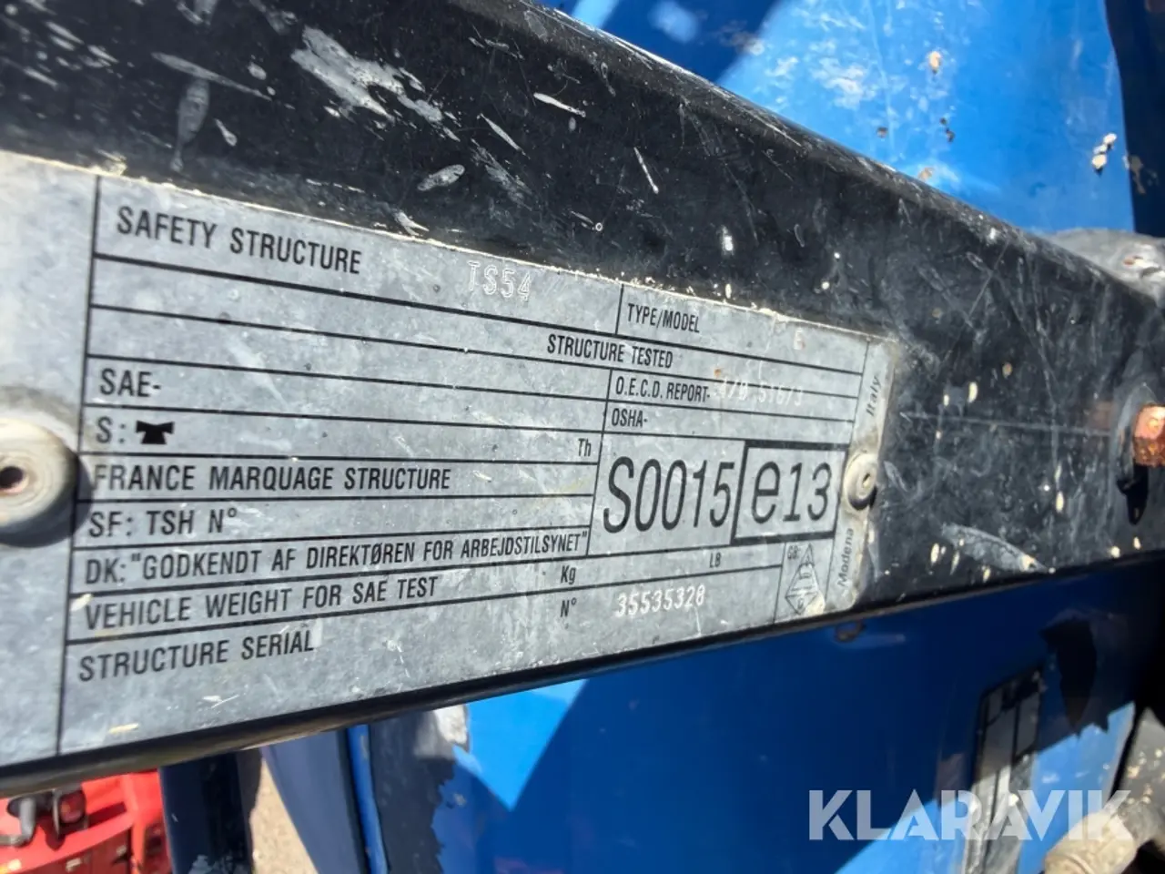 Billede 7 - Byggelift / Traktor New Holland TN60A