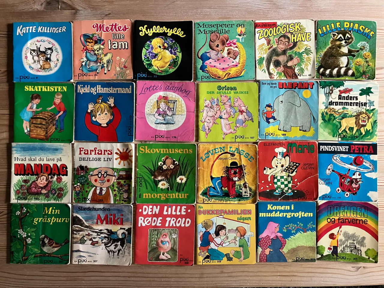 Billede 1 - TILBUD: 125 forskellige Pixi bøger, 2 kr. pr. stk.