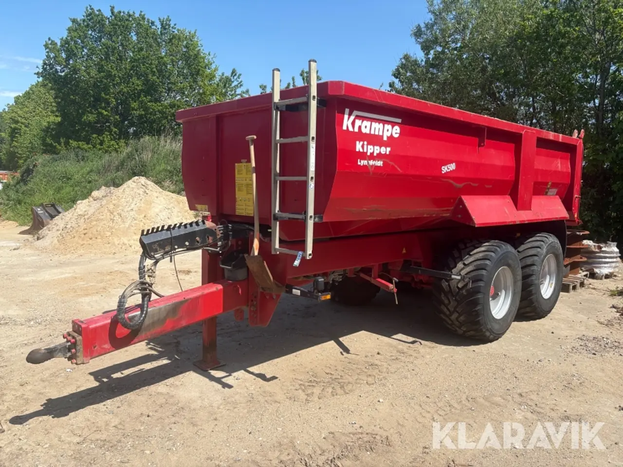 Billede 1 - Tipvogn Krampe SK500 21 tons