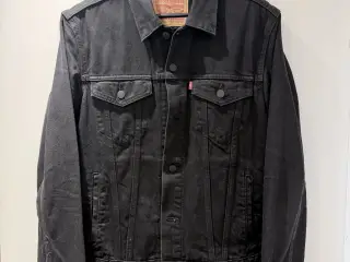 Levi's Denim Trucker Jacket (sort – M – 0144)