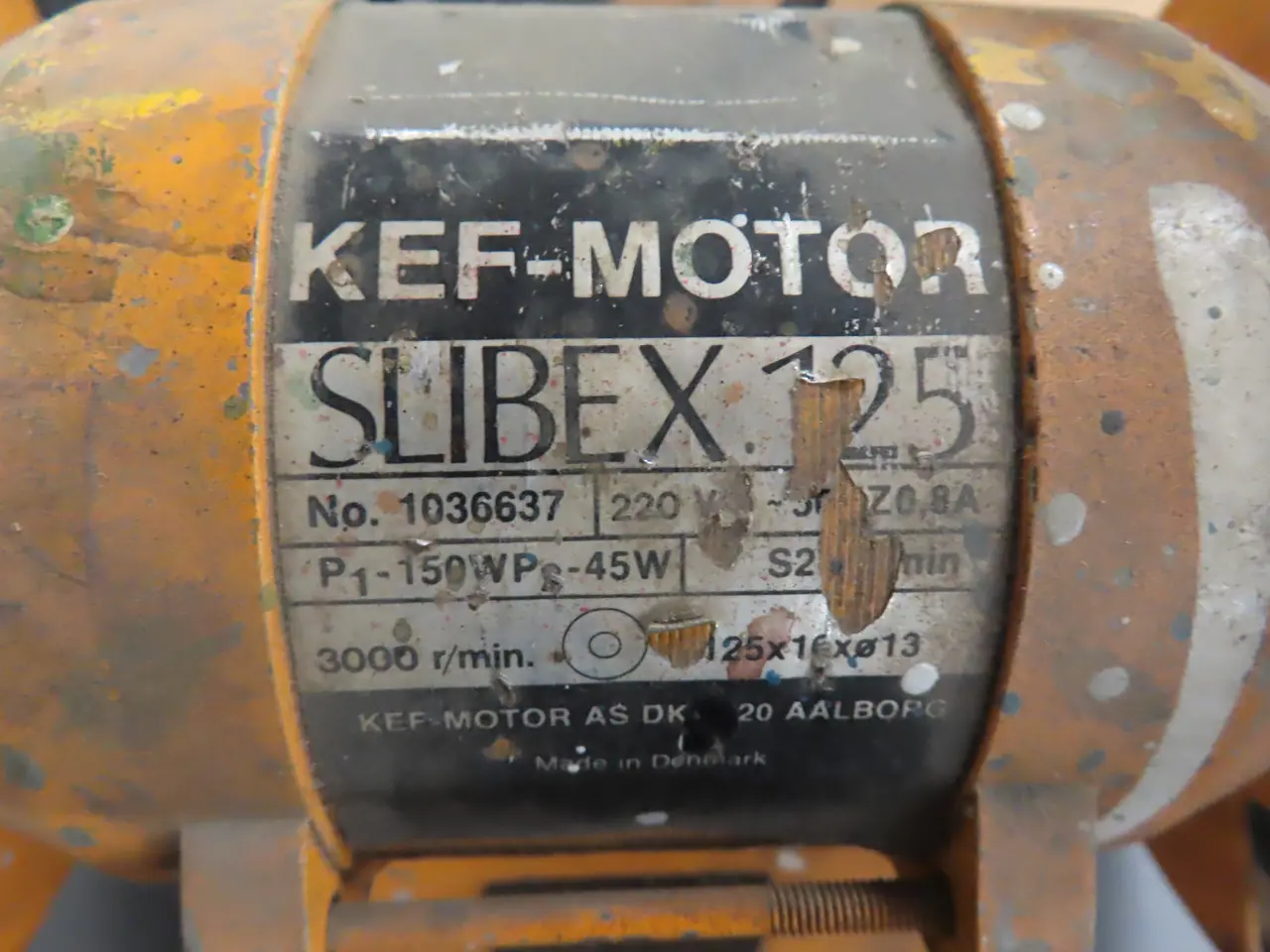 Billede 3 - Bænksliber KEF-MOTOR