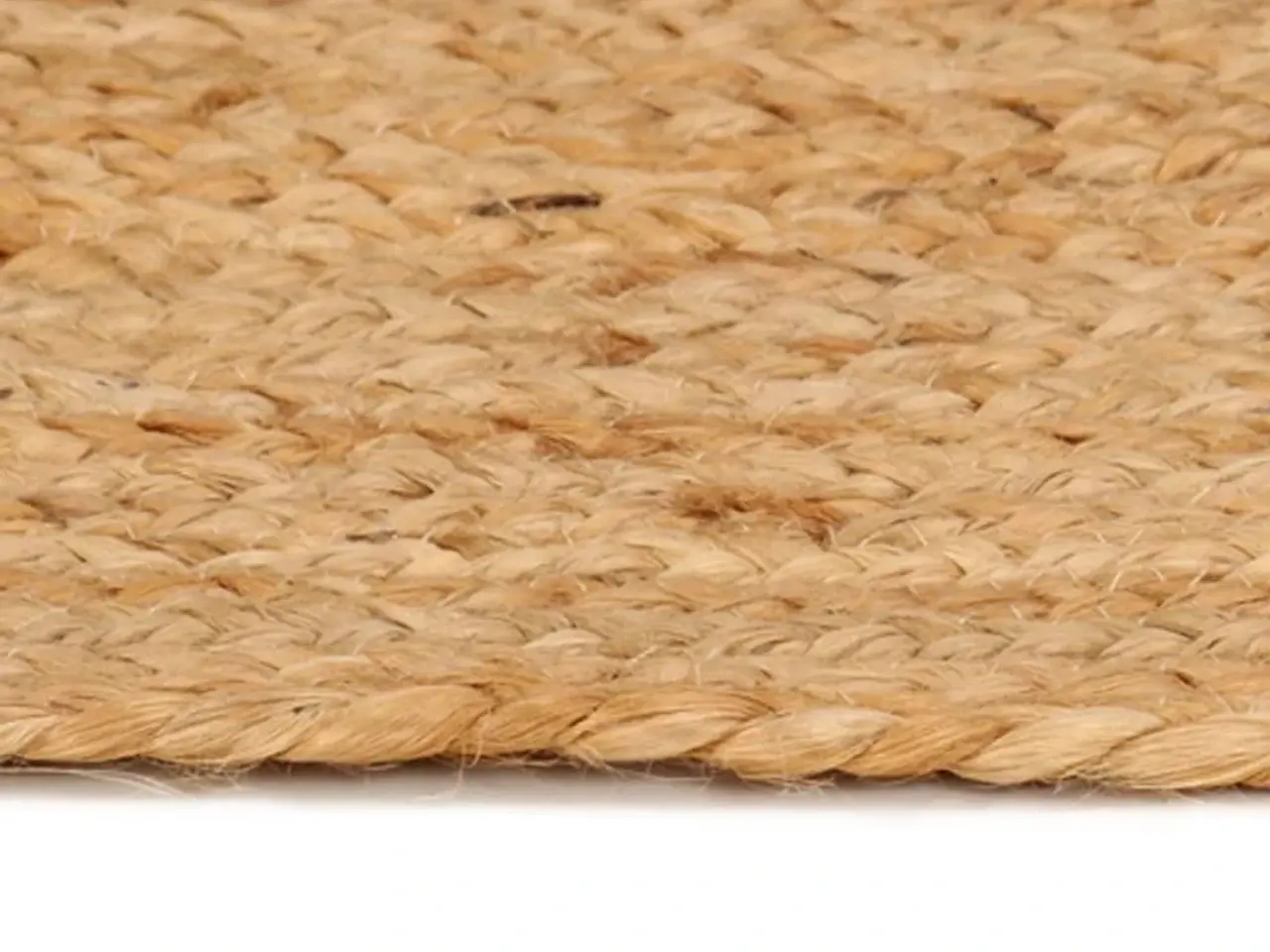 Billede 3 - Gulvtæppe 180 cm flettet jute rundt