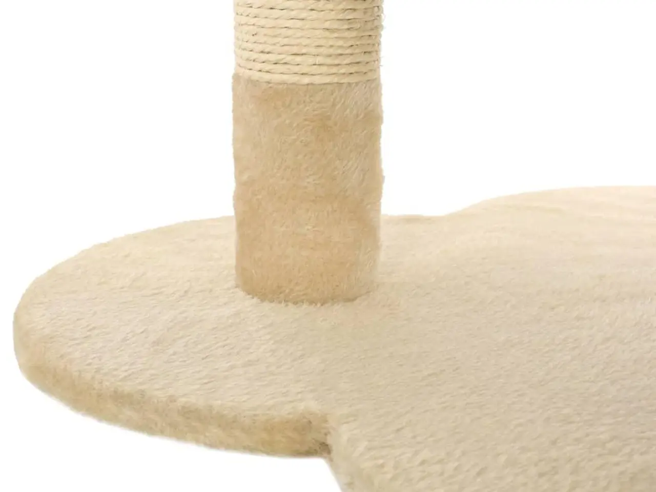 Billede 7 - Kradsetræ til katte 50 cm - beige og brun