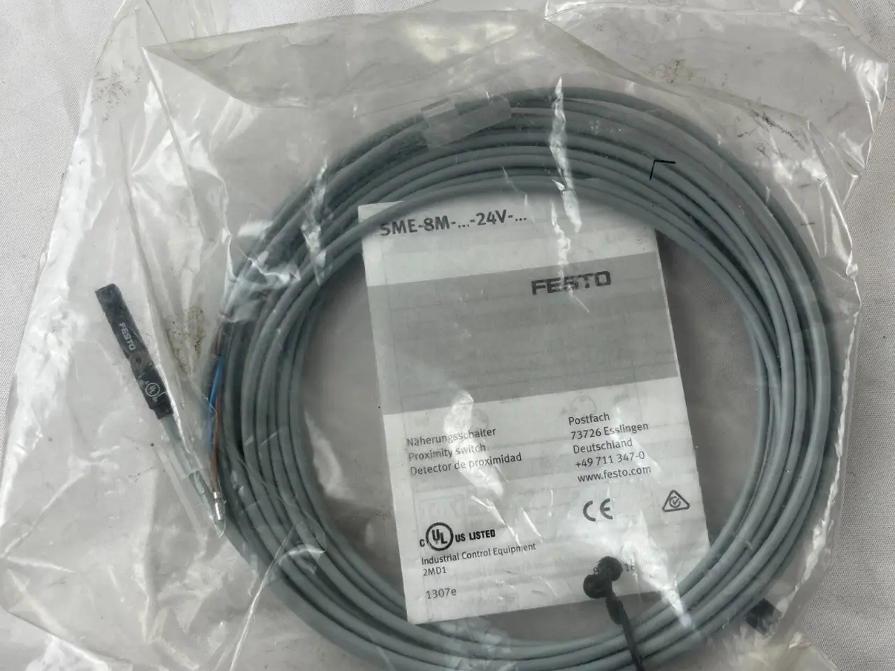 Billede 3 - FESTO SME-8M Proximity Sensor Cylinder Magnetic UL