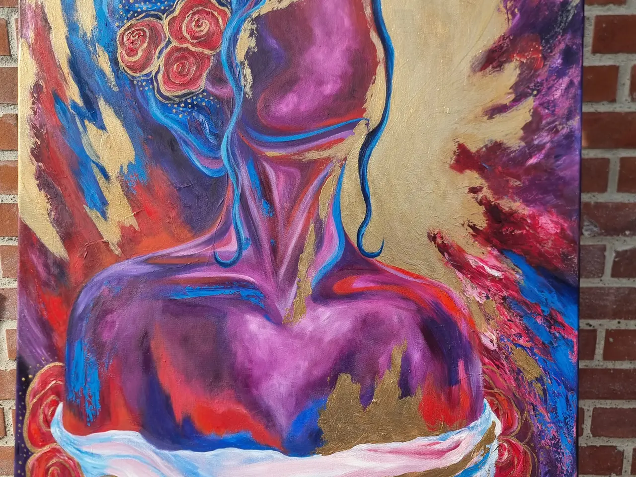 Billede 3 - Devine ll✨️ | 70x60cm | Originalt Maleri