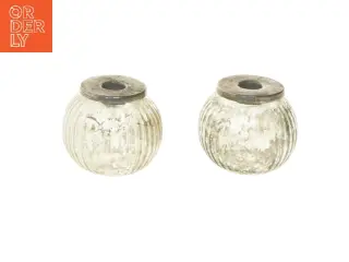 Glaslysestager (str. 6 cm)