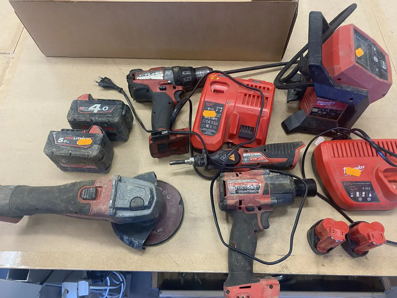 Billede 1 - Parti Akku. Maskiner MILWAUKEE