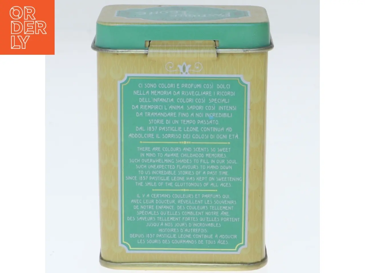 Billede 2 - Vintage limonade dåse fra Leone (str. 7,5x4x5,5 cm)
