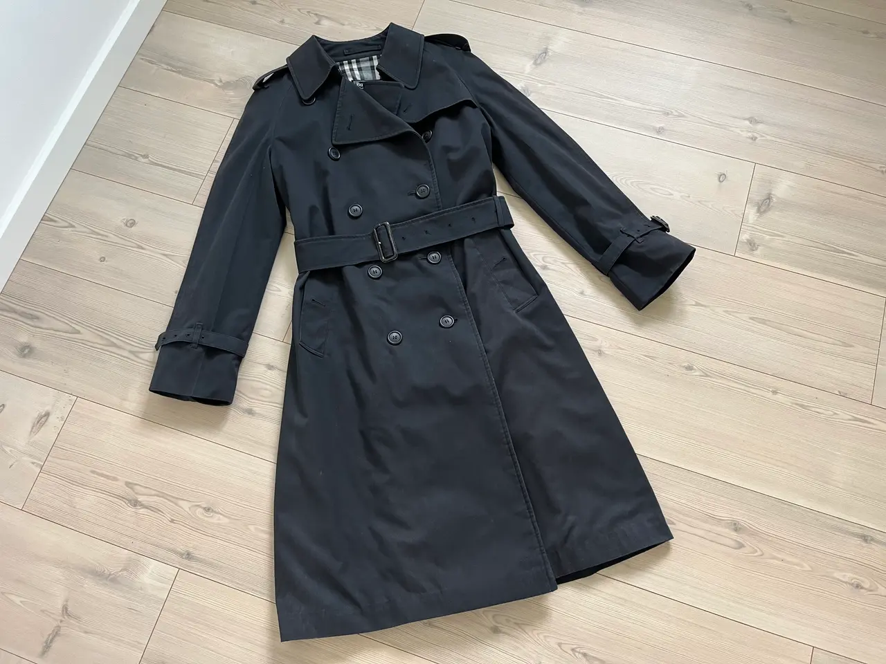 Billede 4 - Burberrys Trenchcoat, Frakke, Sort Str S