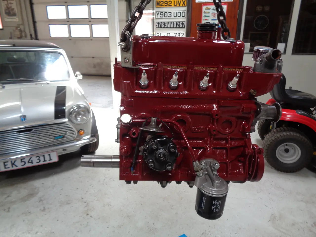 Billede 2 - Hovedrepareret motor