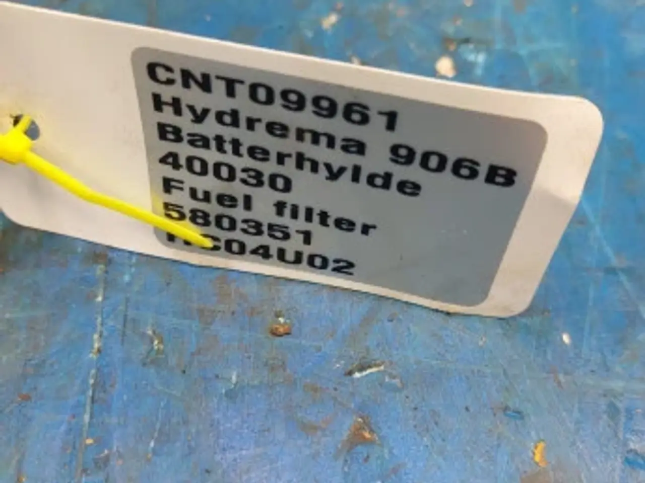 Billede 3 - Hydrema 906B Batteri Hylde med brandstofs filter 40030