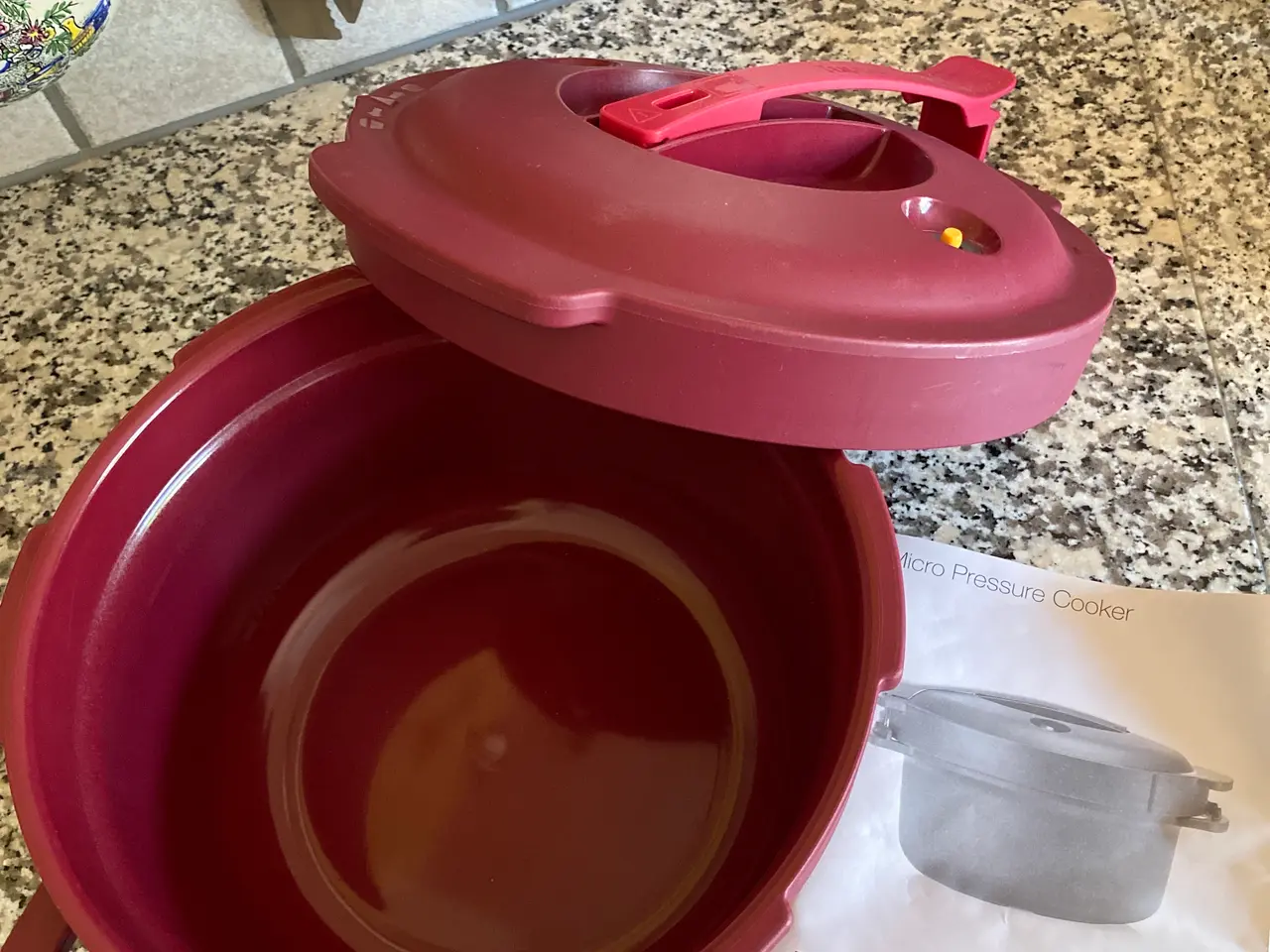 Billede 2 - Tupperware Micro Pressure Cooker Sælges