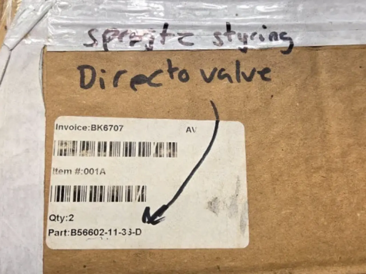 Billede 18 - Sprøjte Styring B56602-11-36-D