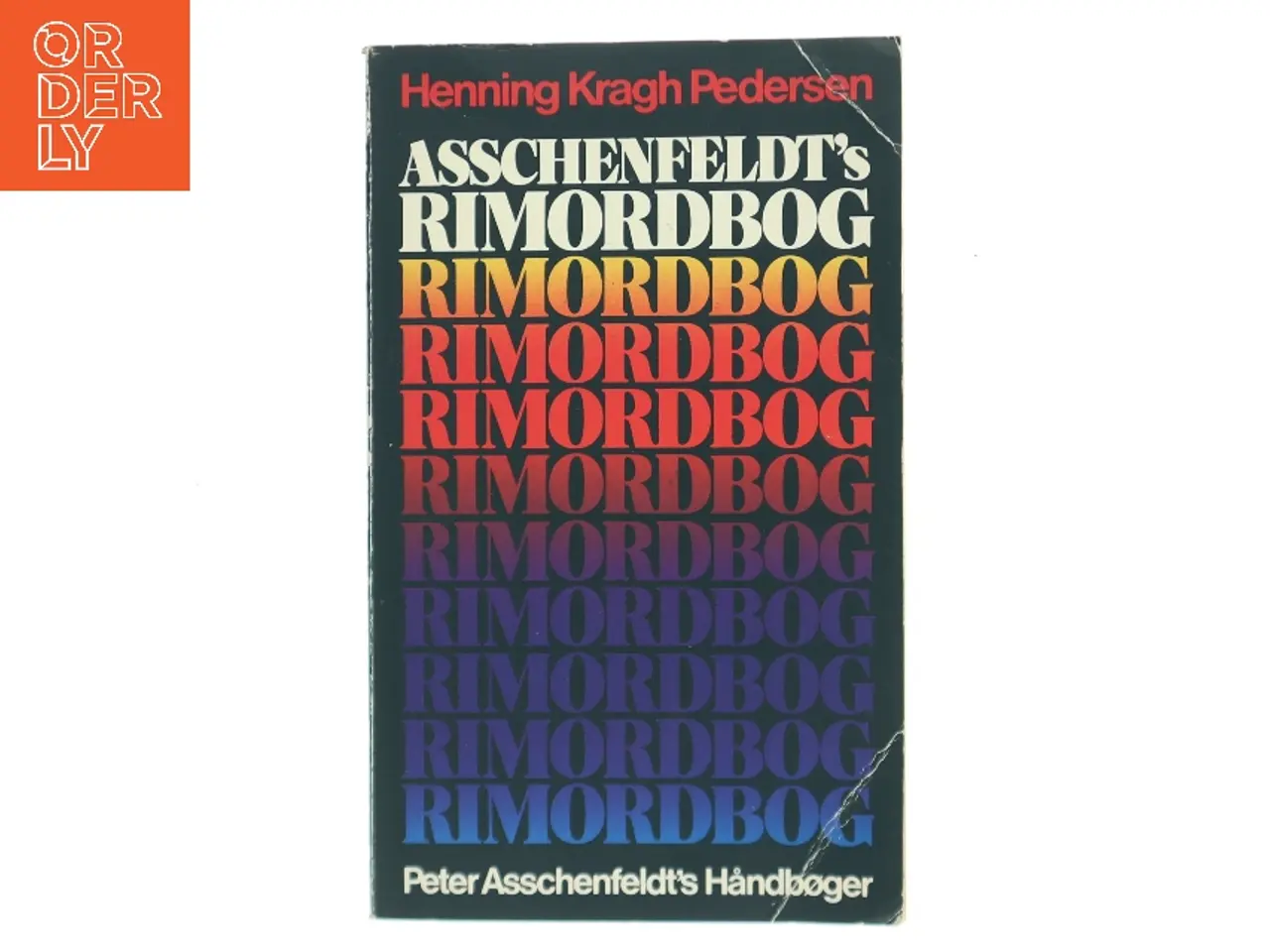 Billede 1 - Asschenfeldt's Rimordbog af Henning Kragh Pedersen (Bog)