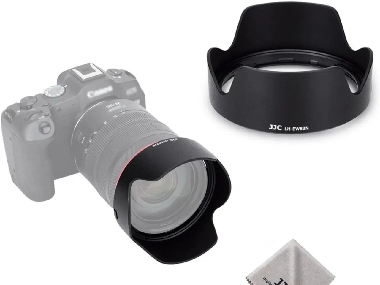 Billede 11 - Modlysblænde til Canon for RF 24-105 mm F4L IS