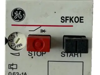 GE SFKOE Motor Protection automatsikring 0.63–1A