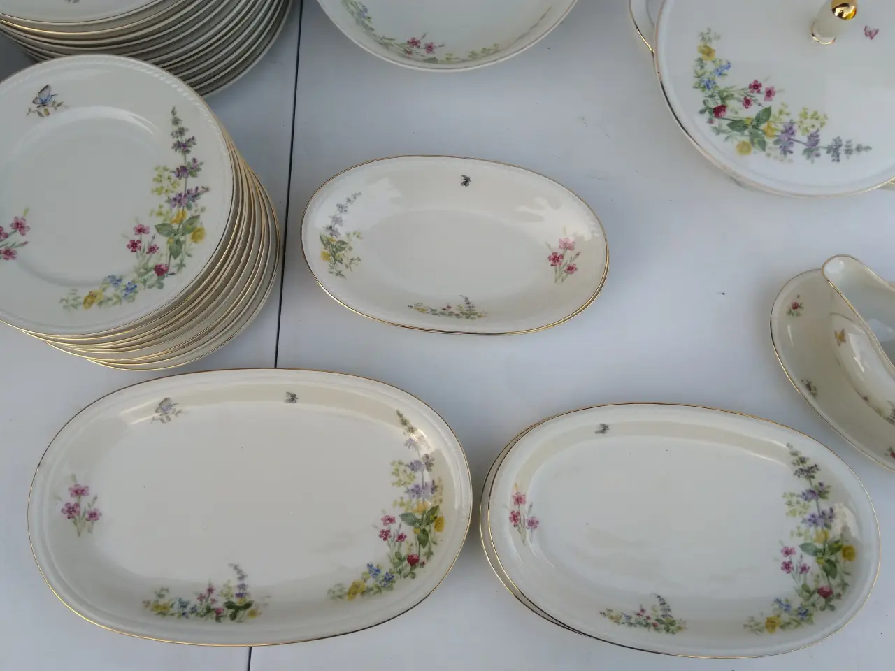 Billede 5 - Porcelæns Stel 45 dele