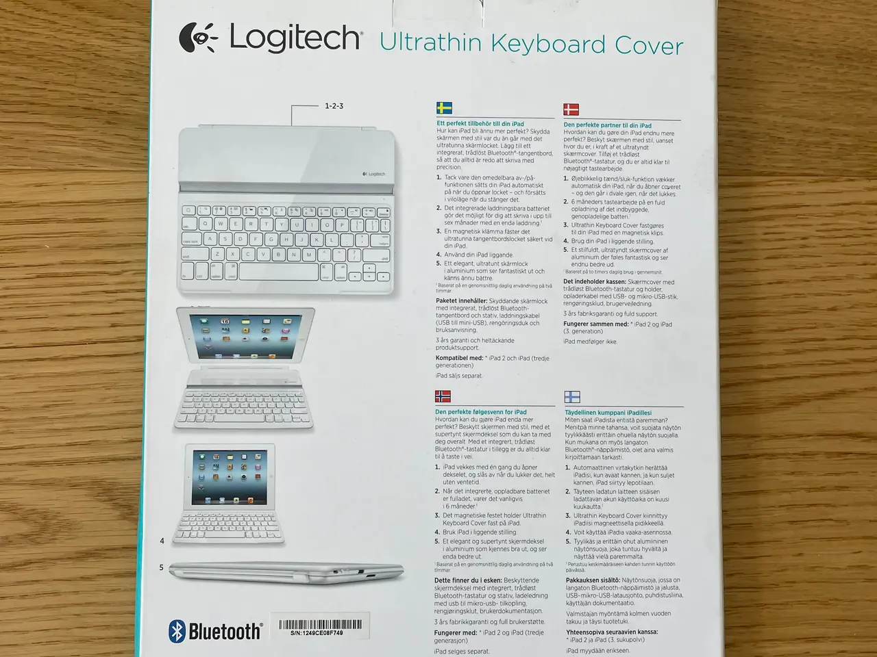 Billede 2 - Logitech iPad keyboard cover