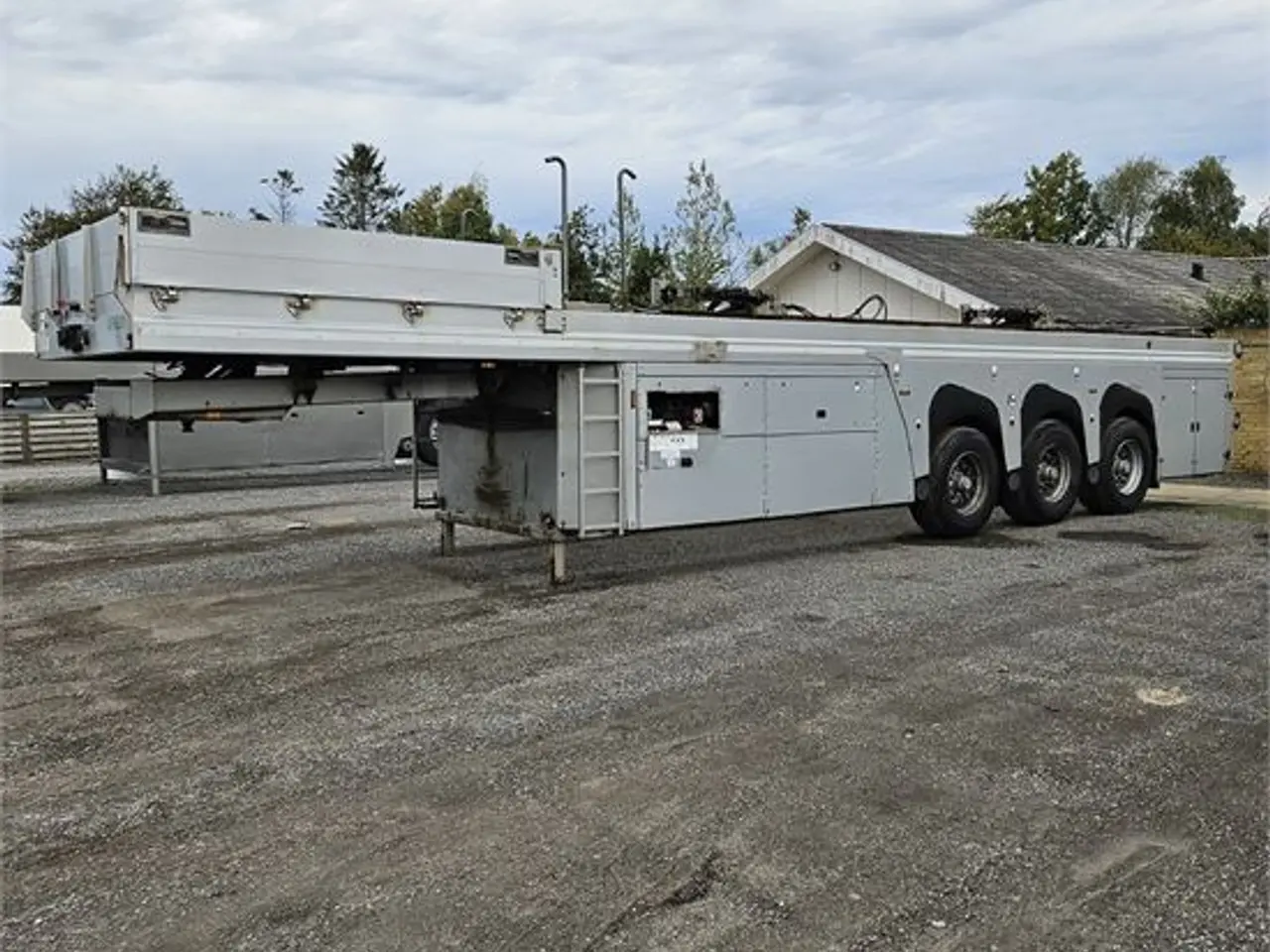 Billede 1 - Langendorf SBH - 3 akslet elementtrailer / Inloader capacity 32.700 kg