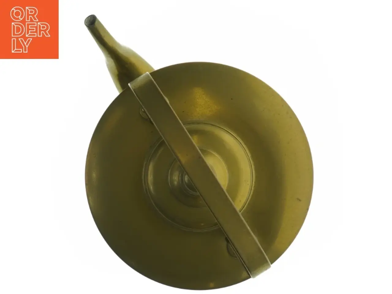 Billede 3 - Gammel messing thekande (str. 20 x 16 cm)