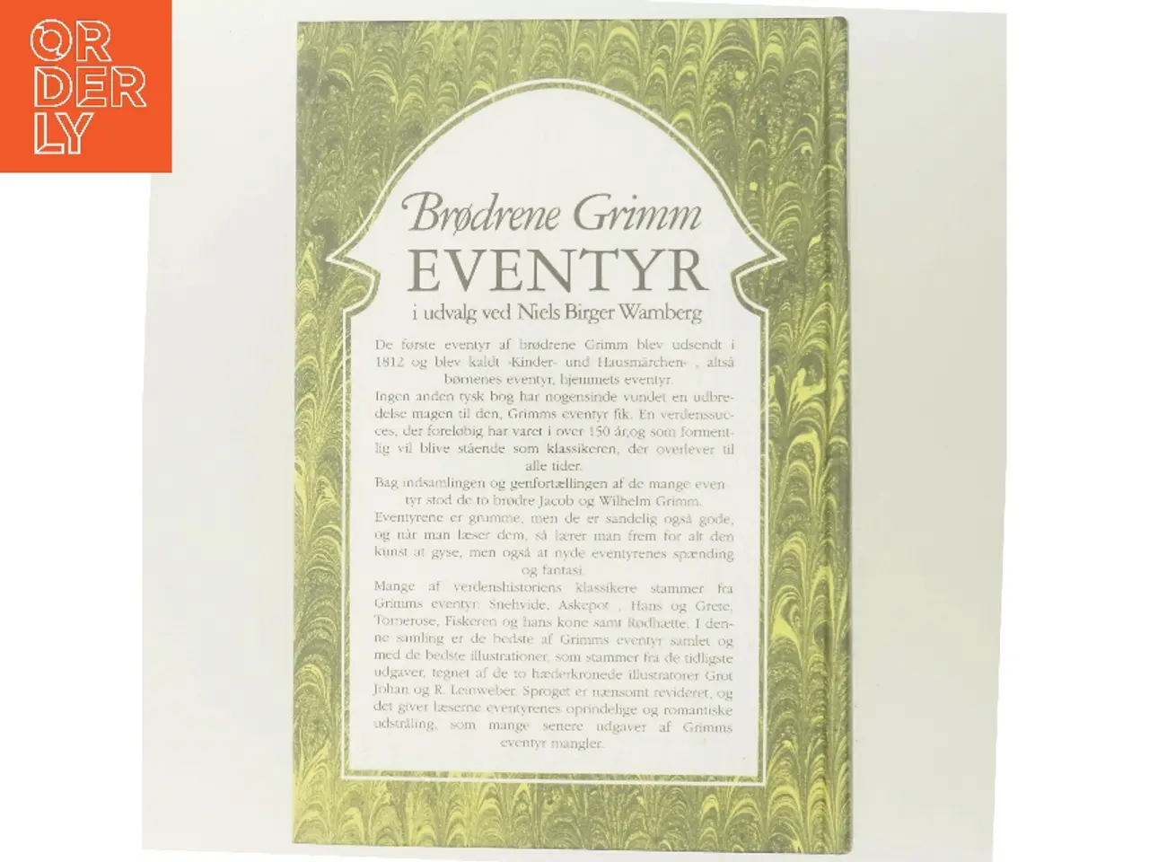 Billede 3 - Brødrene Grimm – Eventyr i udvalg ved Niels Birger Wamberg (Bog)