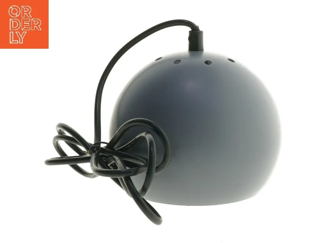 Billede 1 - Retro Grå pendel lampe (str. 14x14 cm)