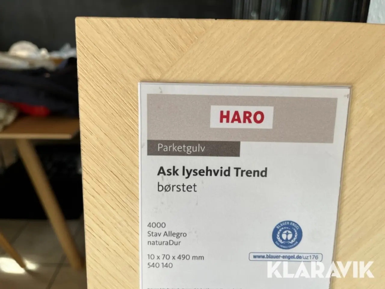 Billede 6 - Sildebens gulv HARO Ask 74 m2