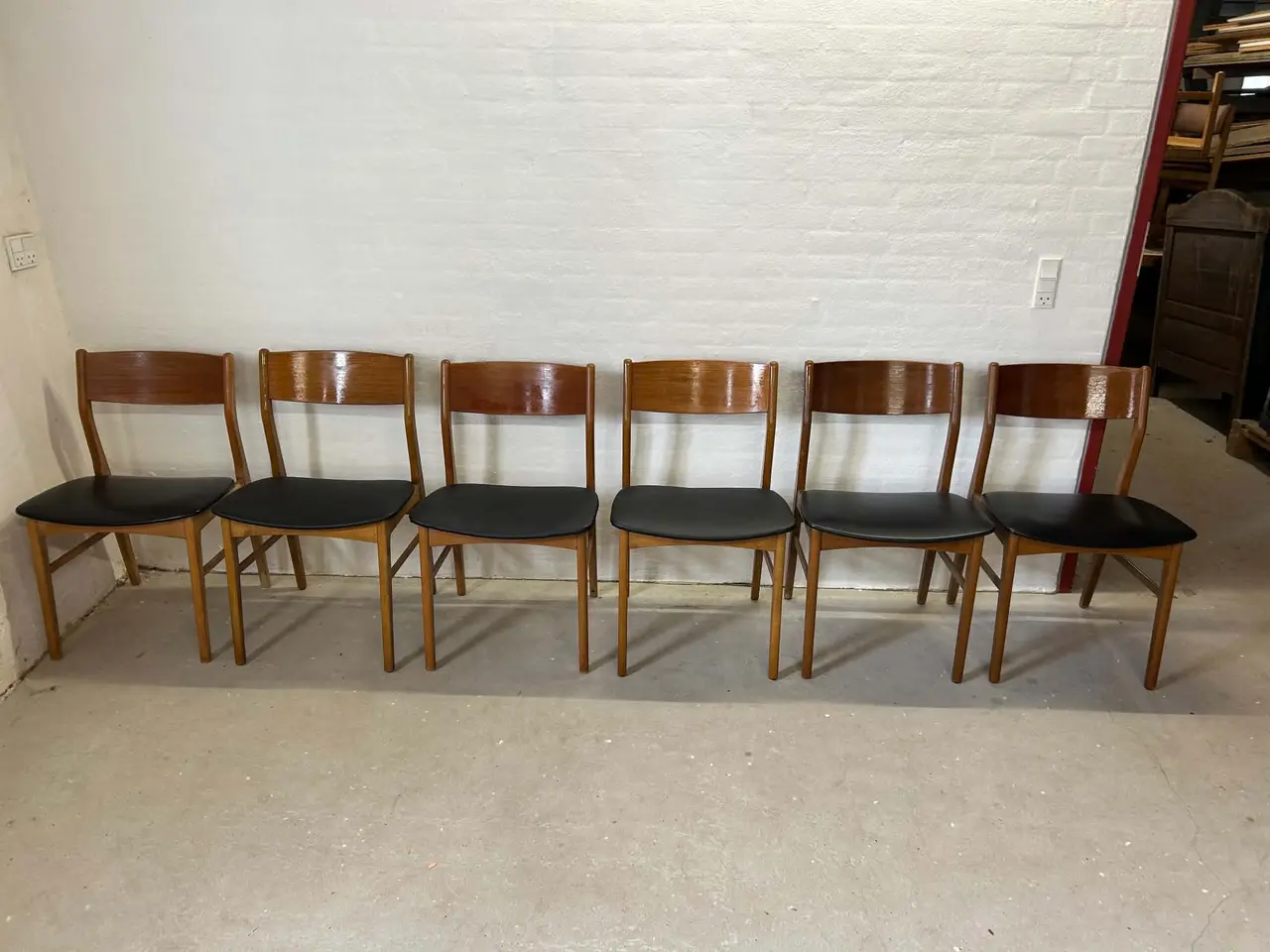 Billede 6 - 6 smukke danske retro-spisebordsstole fra Faldsled