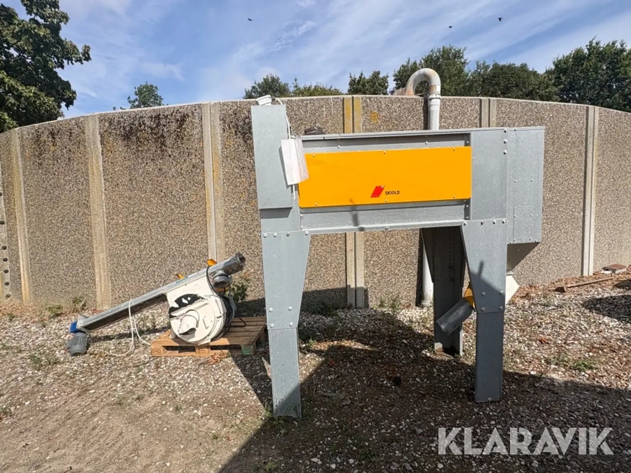 Billede 2 - Foderblander med snegl Skiold Sk5000 30kw