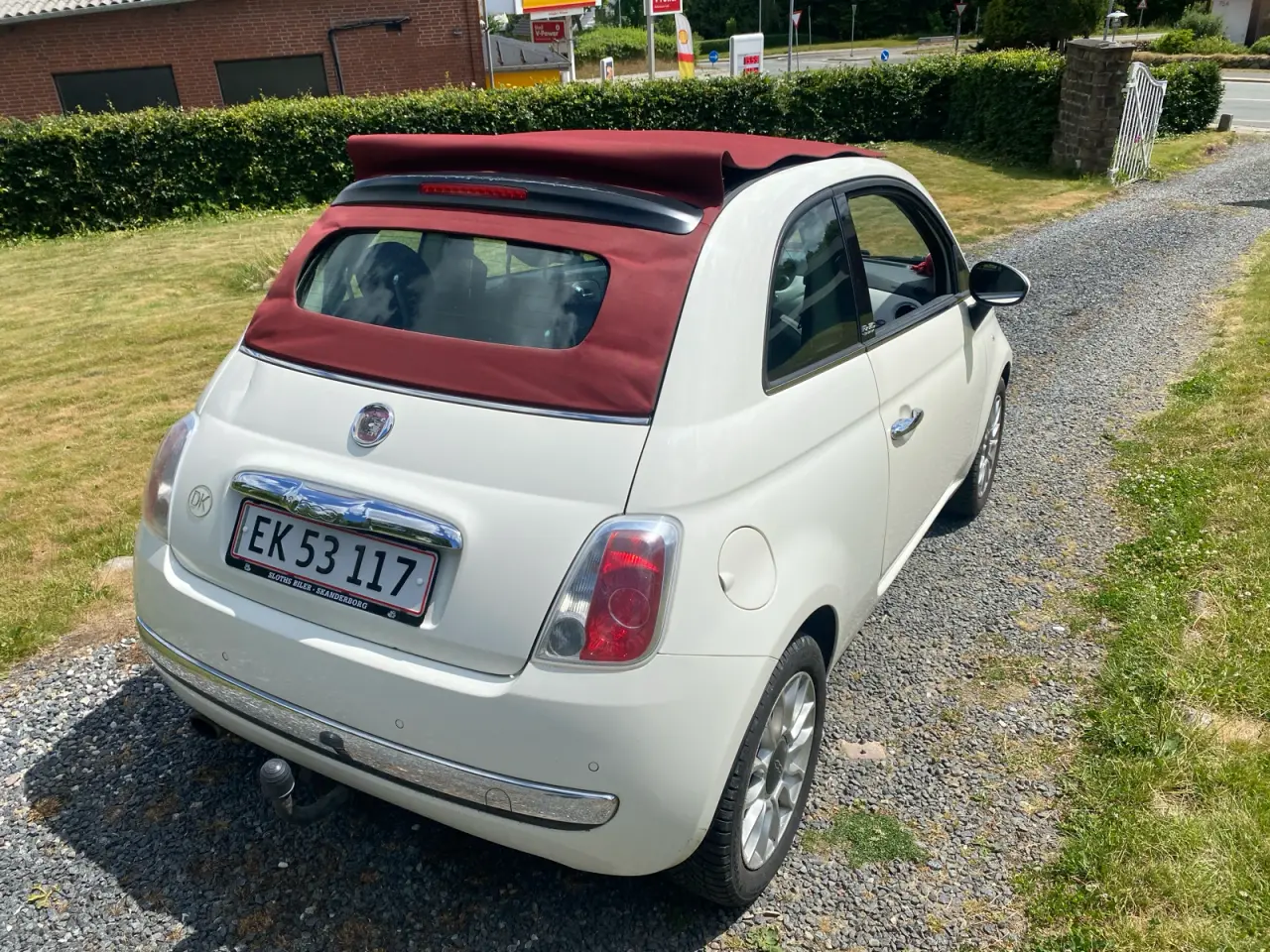 Billede 4 - Danmarks Billigste Fiat 500 C Cabriolet
