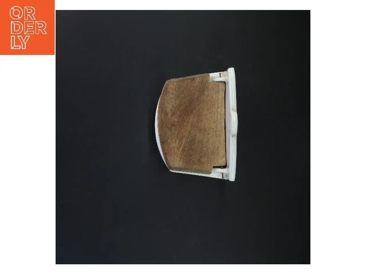 Billede 4 - Vægmonteret krukke med træ låg (str. 16x17x11 cm)