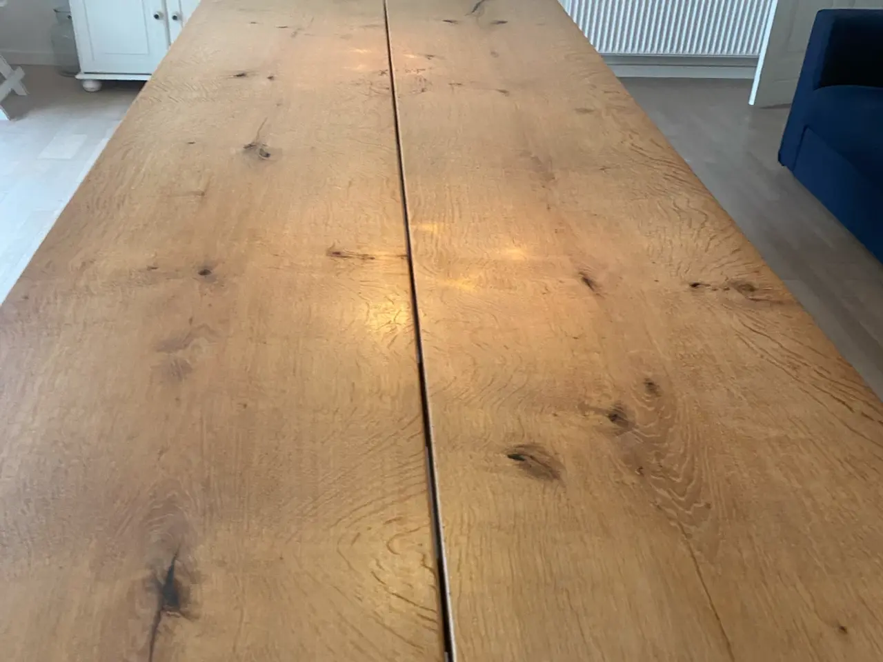 Billede 3 - Spisebord i massiv eg