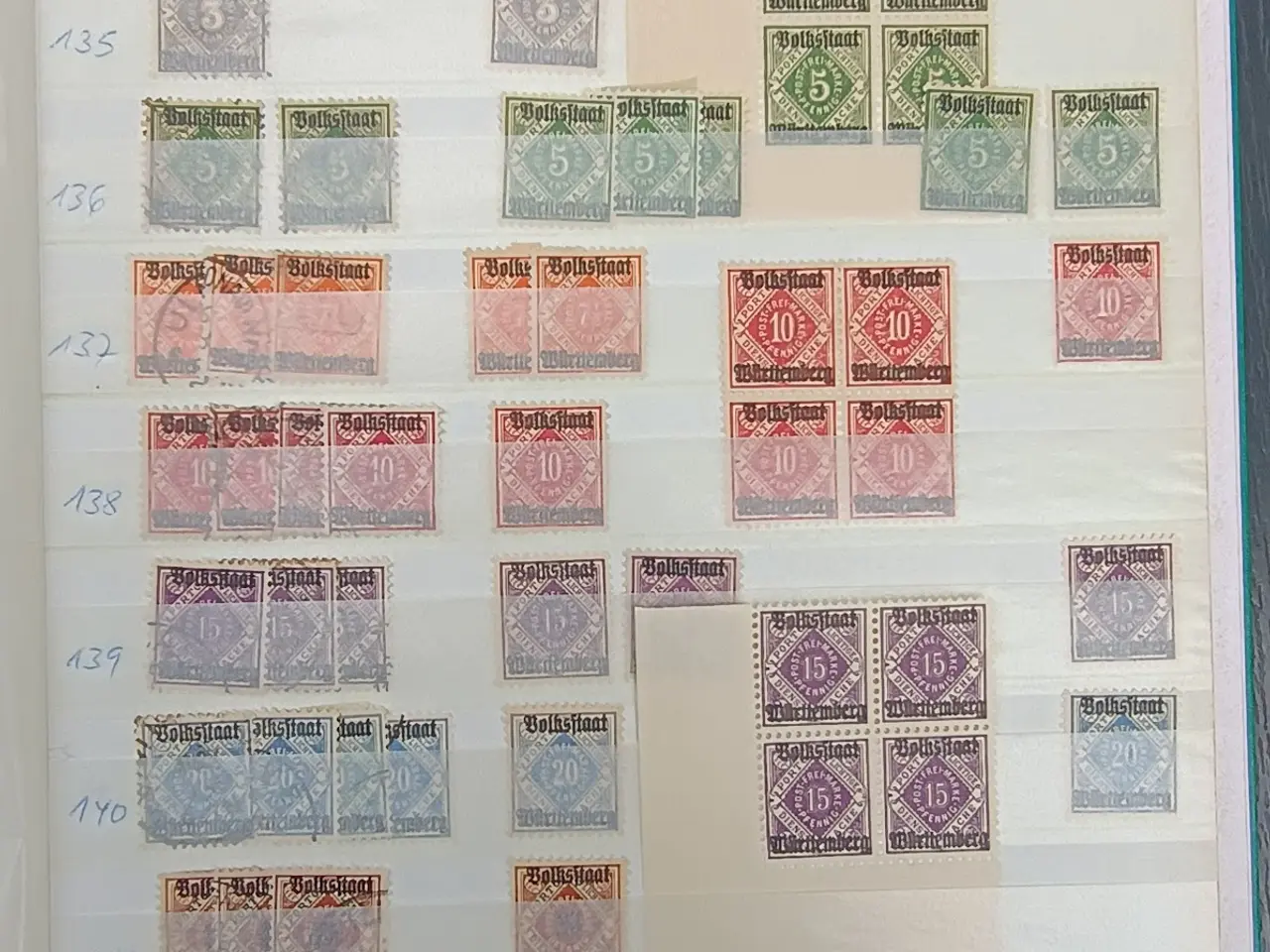 Billede 11 - Tysk Württemberg samling
