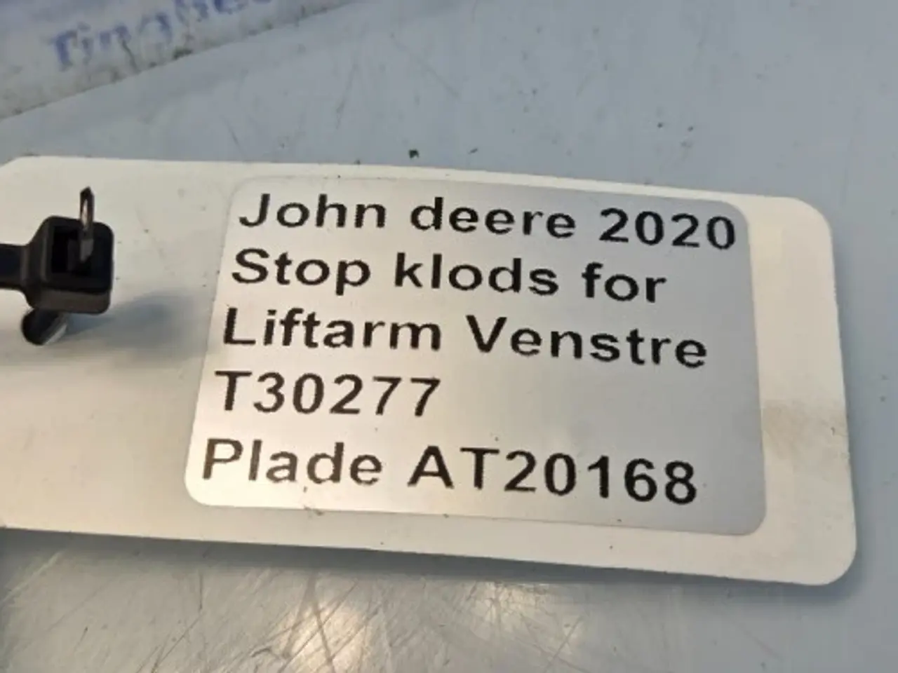 Billede 15 - John Deere 2020 Stopklods T30277