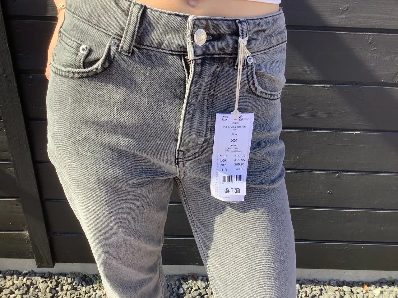 Billede 6 - Gina Tricot str. 32 grå jeans
