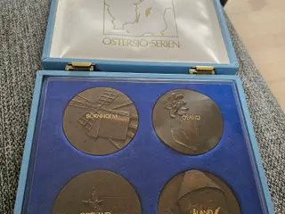 Flot Østersø-bronzemedaljesæt af Nils Aas (1976)