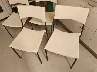 4 stk. Spisebordsstole