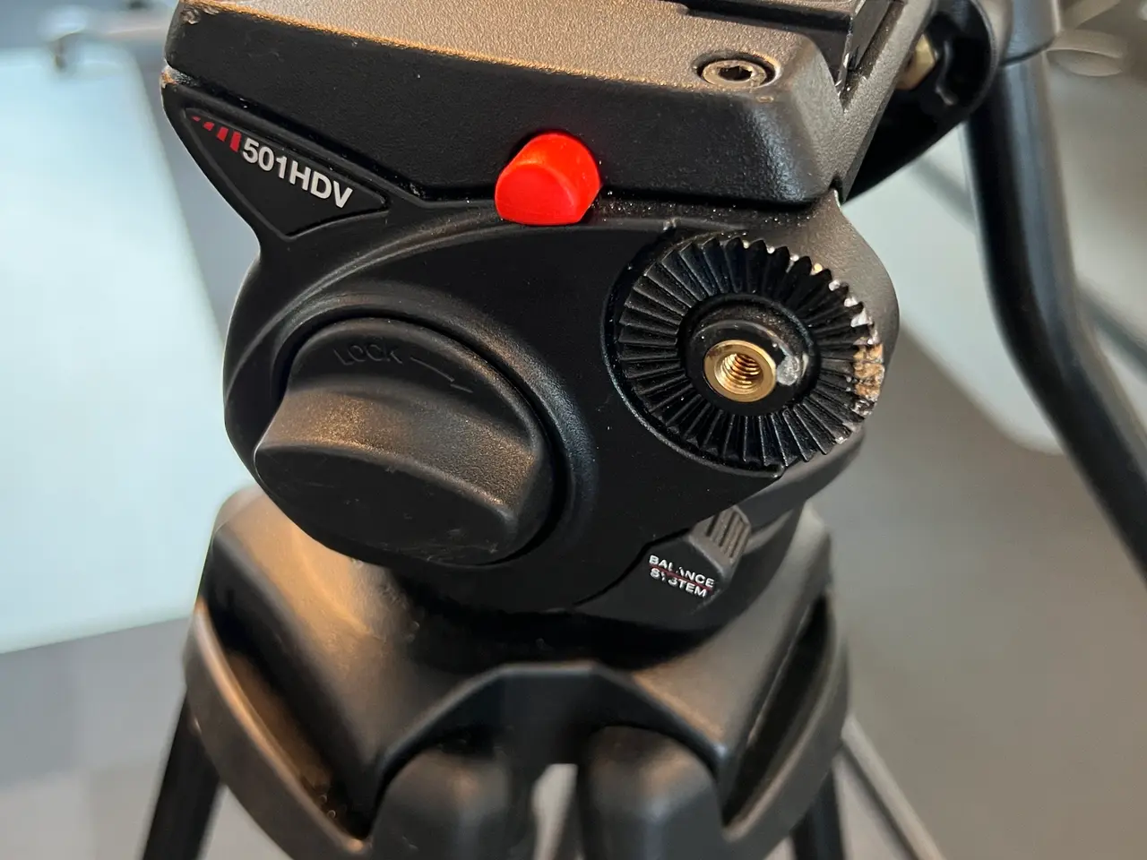 Billede 2 - Manfrotto 525MVB videostativ med 501HDV videohoved