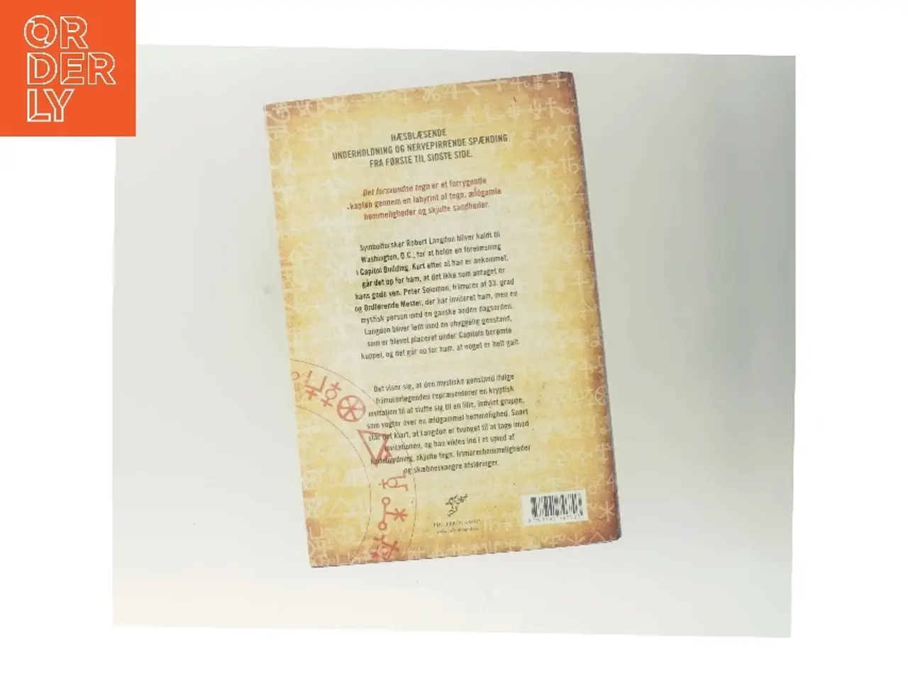 Billede 3 - Det forsvundne tegn af Dan Brown (Bog)