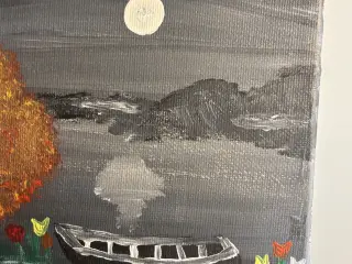 Painting on a canva